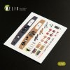 KELIK K35006 OPEL BLITZ 3TON 4X2 INTERIOR 3D DECALS FOR TAMIYA KIT 1/35